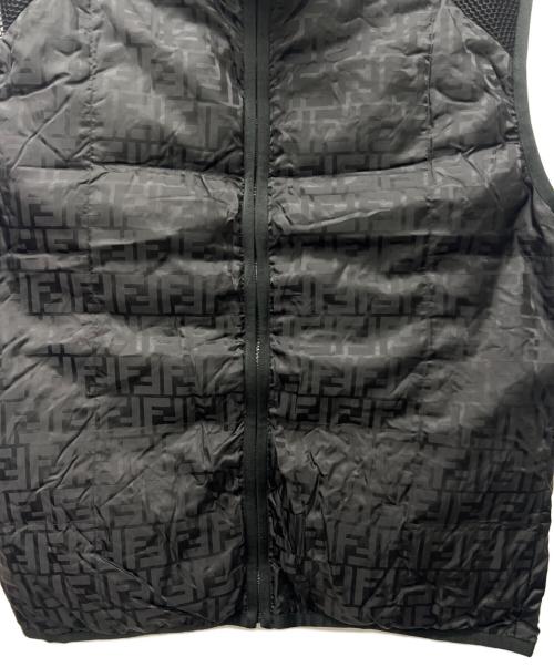 FENDI（フェンディ）FENDI (フェンディ) ダウンベスト ブラック サイズ:52の古着・服飾アイテム