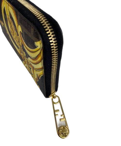 FENDI（フェンディ）FENDI (フェンディ) VERSACE (ヴェルサーチェ) 長財布 ブラウンの古着・服飾アイテム