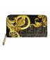 FENDI (フェンディ) VERSACE (ヴェルサーチェ) 長財布 ブラウン：70000円