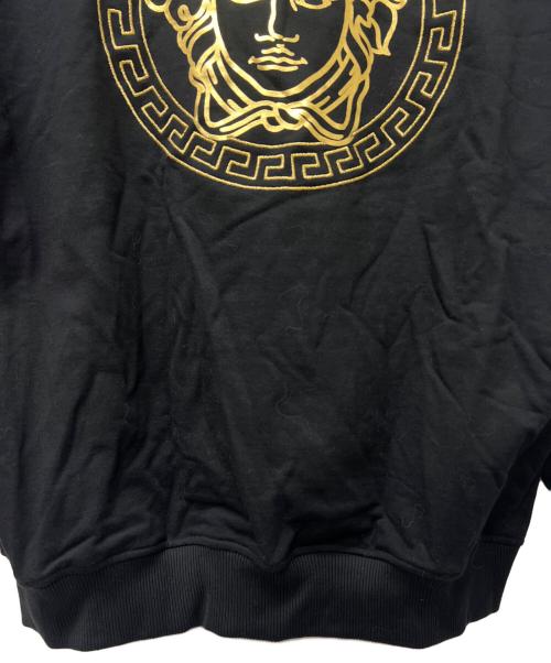 FENDI（フェンディ）FENDI (フェンディ) VERSACE (ヴェルサーチェ) パーカー ブラック サイズ:ＸＬの古着・服飾アイテム