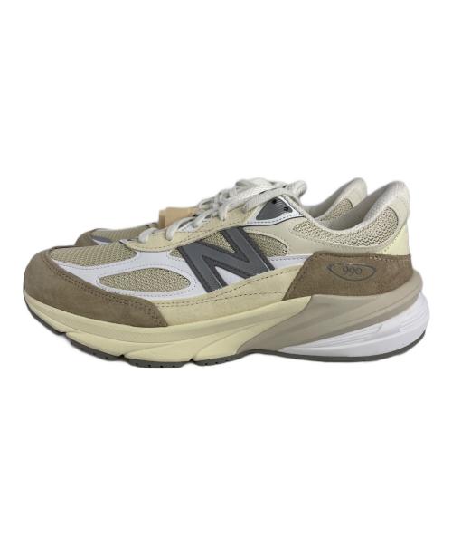 NEW BALANCE（ニューバランス）NEW BALANCE (ニューバランス) ローカットスニーカー ベージュ×アイボリー サイズ:CM27.5の古着・服飾アイテム