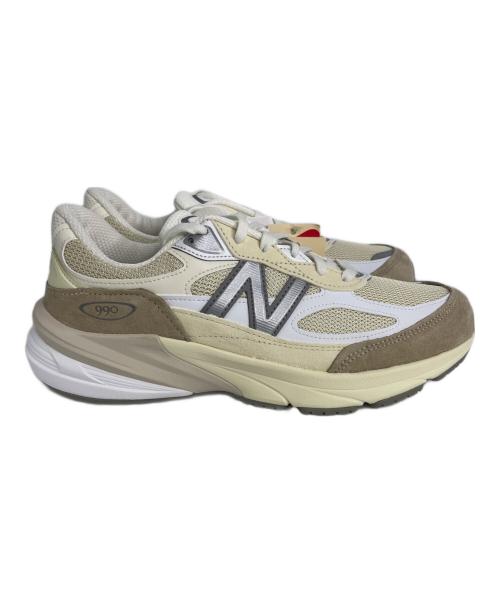 NEW BALANCE（ニューバランス）NEW BALANCE (ニューバランス) ローカットスニーカー ベージュ×アイボリー サイズ:CM27.5の古着・服飾アイテム