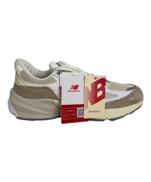 NEW BALANCE（ニューバランス）NEW BALANCE (ニューバランス) ローカットスニーカー ベージュ×アイボリー サイズ:CM27.5の古着・服飾アイテム