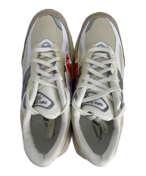 NEW BALANCE（ニューバランス）NEW BALANCE (ニューバランス) ローカットスニーカー ベージュ×アイボリー サイズ:CM27.5の古着・服飾アイテム