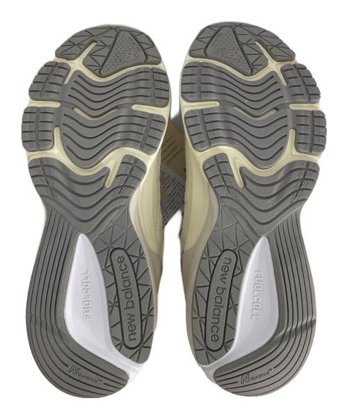 NEW BALANCE（ニューバランス）NEW BALANCE (ニューバランス) ローカットスニーカー ベージュ×アイボリー サイズ:CM27.5の古着・服飾アイテム