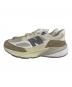 NEW BALANCE (ニューバランス) ローカットスニーカー ベージュ×アイボリー サイズ:CM27.5：20000円