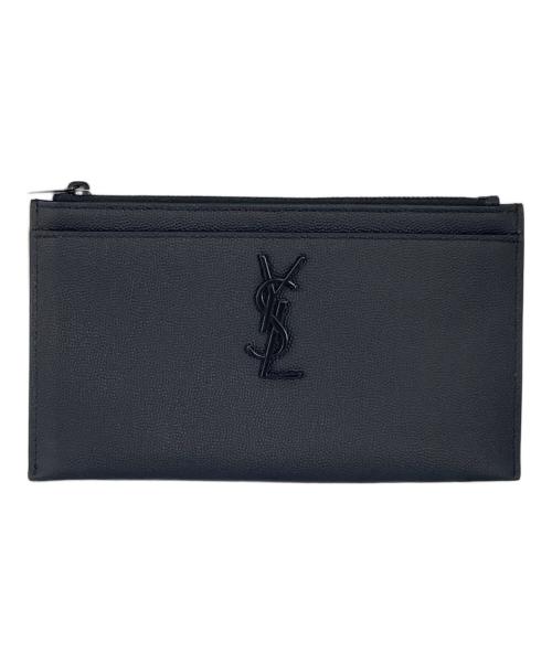 Saint Laurent Paris（サンローランパリ）Saint Laurent Paris (サンローランパリ) フラグメントジップポーチ ブラックの古着・服飾アイテム