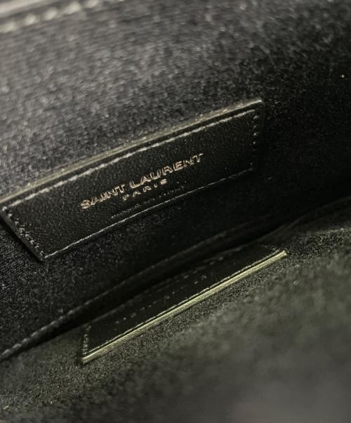 Saint Laurent Paris（サンローランパリ）Saint Laurent Paris (サンローランパリ) フラグメントジップポーチ ブラックの古着・服飾アイテム