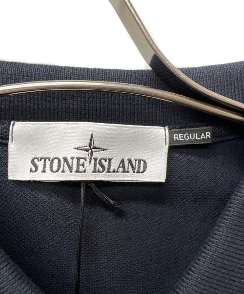 STONE ISLAND（ストーンアイランド）STONE ISLAND (ストーンアイランド) ポロシャツ ネイビー サイズ:2XLの古着・服飾アイテム
