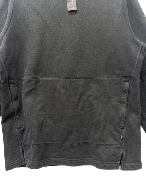 STONE ISLAND（ストーンアイランド）STONE ISLAND (ストーンアイランド) フロントポケットインサイドアウト切替スウェット ブラック サイズ:Ｌの古着・服飾アイテム