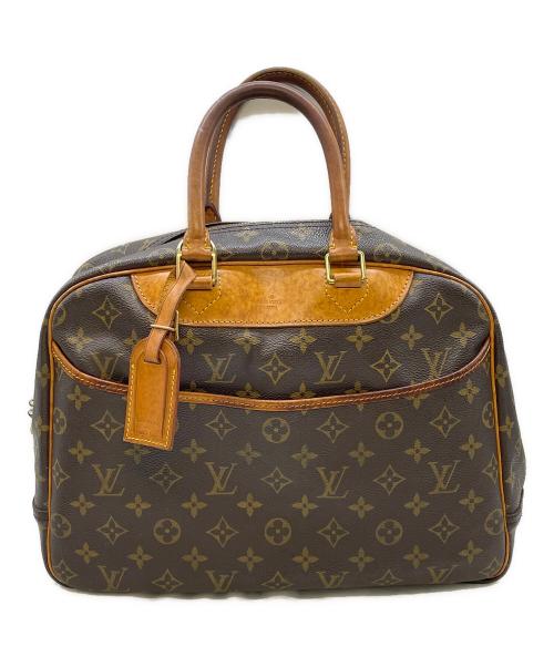 LOUIS VUITTON（ルイ ヴィトン）LOUIS VUITTON (ルイ ヴィトン) ドーヴィル M47270/ボーリングヴァニティ/ハンドバッグ/ボストンバッグ ブラウンの古着・服飾アイテム