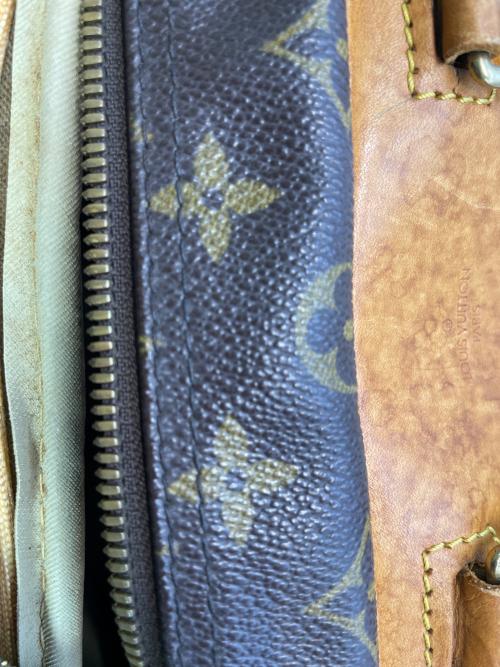 LOUIS VUITTON（ルイ ヴィトン）LOUIS VUITTON (ルイ ヴィトン) ドーヴィル M47270/ボーリングヴァニティ/ハンドバッグ/ボストンバッグ ブラウンの古着・服飾アイテム