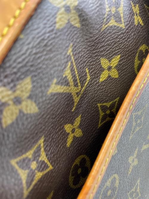 LOUIS VUITTON（ルイ ヴィトン）LOUIS VUITTON (ルイ ヴィトン) ドーヴィル M47270/ボーリングヴァニティ/ハンドバッグ/ボストンバッグ ブラウンの古着・服飾アイテム