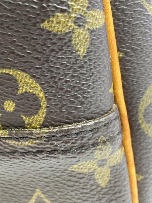 LOUIS VUITTON（ルイ ヴィトン）LOUIS VUITTON (ルイ ヴィトン) ドーヴィル M47270/ボーリングヴァニティ/ハンドバッグ/ボストンバッグ ブラウンの古着・服飾アイテム