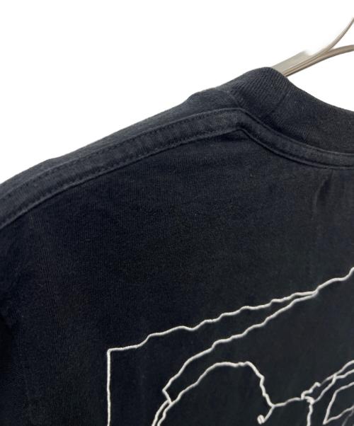 OFFWHITE（オフホワイト）OFFWHITE (オフホワイト) クルーネックＴシャツ ブラック サイズ:Ｌの古着・服飾アイテム