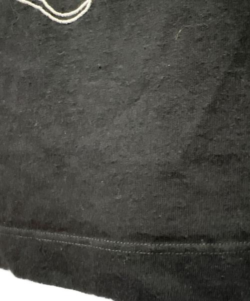 OFFWHITE（オフホワイト）OFFWHITE (オフホワイト) クルーネックＴシャツ ブラック サイズ:Ｌの古着・服飾アイテム