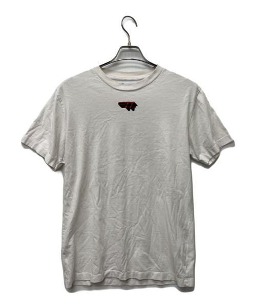 OFFWHITE（オフホワイト）OFFWHITE (オフホワイト) MIRKO LOGOプリントTシャツ ホワイト サイズ:Ｍの古着・服飾アイテム