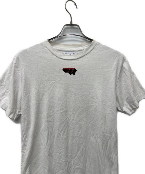 OFFWHITE（オフホワイト）OFFWHITE (オフホワイト) MIRKO LOGOプリントTシャツ ホワイト サイズ:Ｍの古着・服飾アイテム
