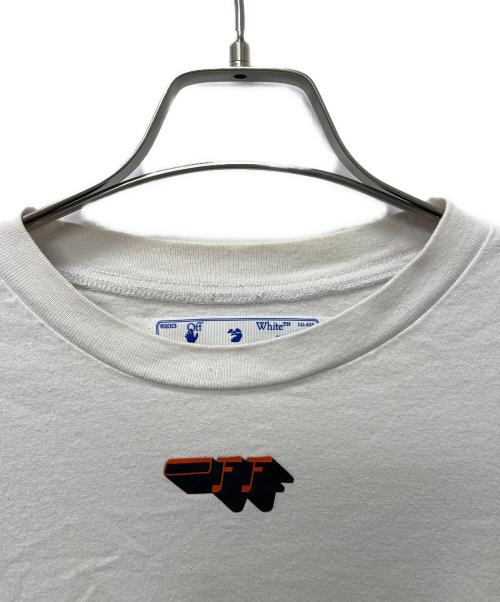 OFFWHITE（オフホワイト）OFFWHITE (オフホワイト) MIRKO LOGOプリントTシャツ ホワイト サイズ:Ｍの古着・服飾アイテム