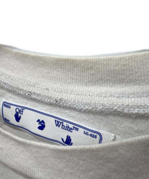 OFFWHITE（オフホワイト）OFFWHITE (オフホワイト) MIRKO LOGOプリントTシャツ ホワイト サイズ:Ｍの古着・服飾アイテム