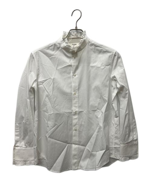 CELINE（セリーヌ）CELINE (セリーヌ) 長袖シャツ ホワイト サイズ:４０の古着・服飾アイテム