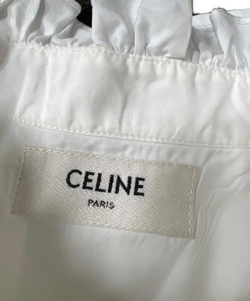 CELINE（セリーヌ）CELINE (セリーヌ) 長袖シャツ ホワイト サイズ:４０の古着・服飾アイテム