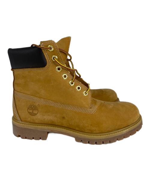 Timberland（ティンバーランド）Timberland (ティンバーランド) 6インチ プレミアム ウォータープルーフ ブーツ ベージュ サイズ:9の古着・服飾アイテム
