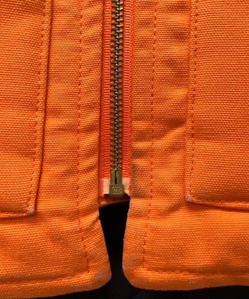 CarHartt（カーハート）CarHartt (カーハート) DUCK VEST Arctic Quilt Lined オレンジ サイズ:Ｓの古着・服飾アイテム