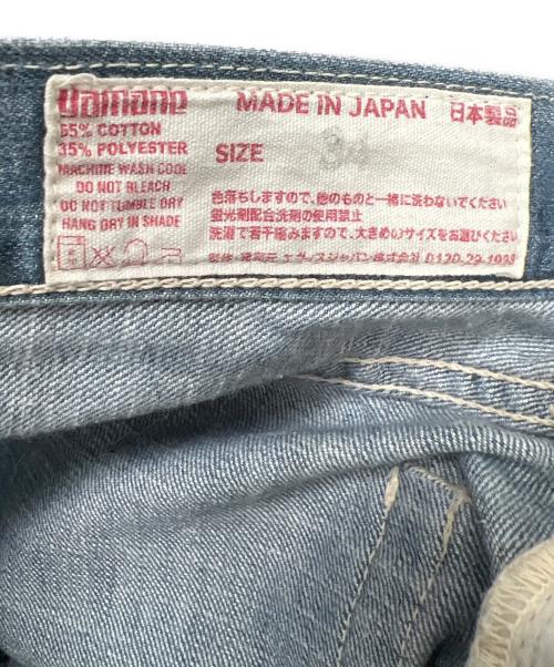EVISU（エヴィス）EVISU (エヴィス) ショートデニム インディゴ サイズ:３４の古着・服飾アイテム