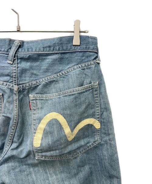 EVISU（エヴィス）EVISU (エヴィス) ショートデニム インディゴ サイズ:３４の古着・服飾アイテム