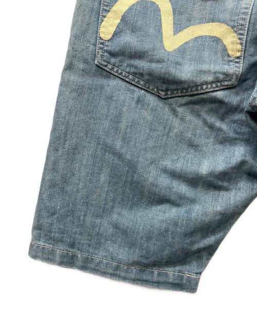 EVISU（エヴィス）EVISU (エヴィス) ショートデニム インディゴ サイズ:３４の古着・服飾アイテム