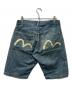 EVISU (エヴィス) ショートデニム インディゴ サイズ:３４：6000円