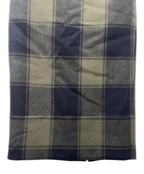 MADISON BLUE（マディソンブルー）MADISON BLUE (マディソンブルー) SOFIE LONG SK CHECK ブラック サイズ:ＸＳの古着・服飾アイテム