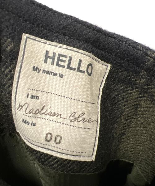 MADISON BLUE（マディソンブルー）MADISON BLUE (マディソンブルー) SOFIE LONG SK CHECK ブラック サイズ:ＸＳの古着・服飾アイテム