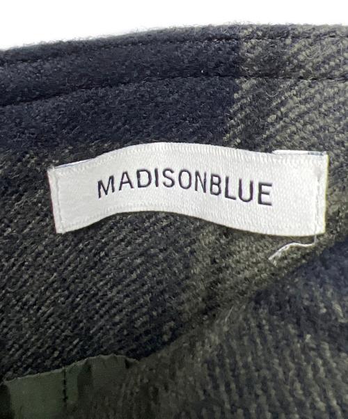 MADISON BLUE（マディソンブルー）MADISON BLUE (マディソンブルー) SOFIE LONG SK CHECK ブラック サイズ:ＸＳの古着・服飾アイテム