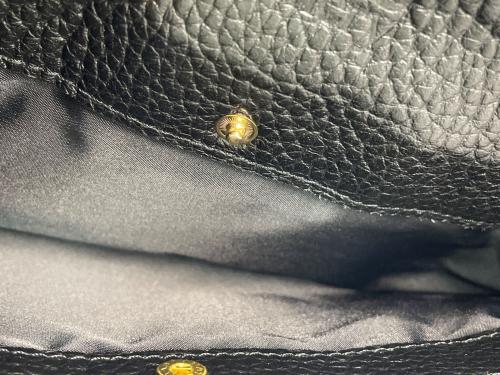 PORTER（ポーター）PORTER (ポーター) 5525gallery (ゴーゴーニーゴーギャラリー) フリンジショルダーバッグ ブラックの古着・服飾アイテム