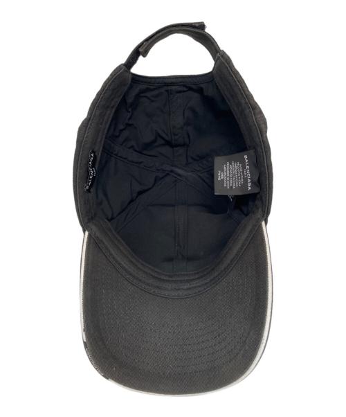 BALENCIAGA（バレンシアガ）BALENCIAGA (バレンシアガ) キャップ ブラック サイズ:SIZE Lの古着・服飾アイテム
