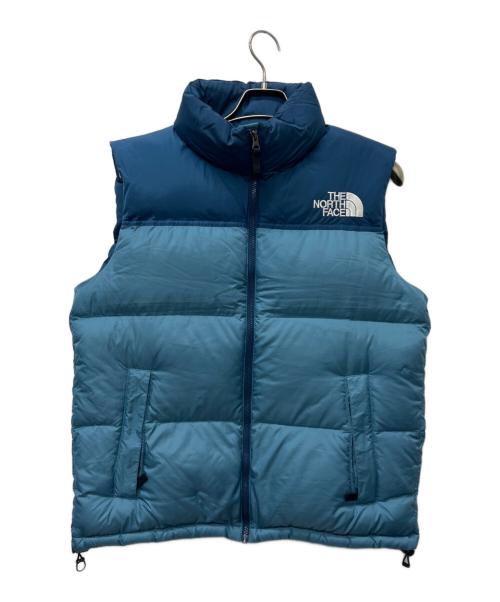 THE NORTH FACE（ザ ノース フェイス）THE NORTH FACE (ザ ノース フェイス) ダウンベスト ブルー×スカイブルー サイズ:ＸＬの古着・服飾アイテム