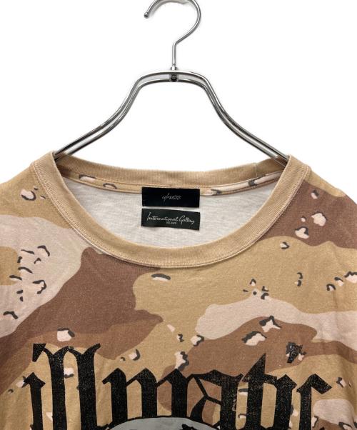 BEAMS（ビームス）BEAMS (ビームス) U/MUSIC (ユーミュージック) カモフラTシャツ ベージュ サイズ:不明の古着・服飾アイテム