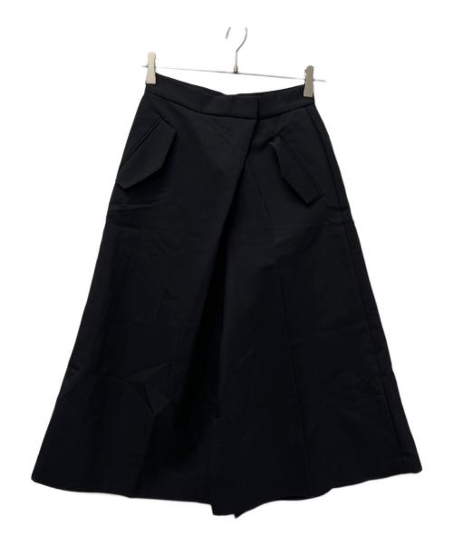 CINOH（チノ）CINOH (チノ) ASYMMETRIC PANTS ブラック サイズ:３６の古着・服飾アイテム