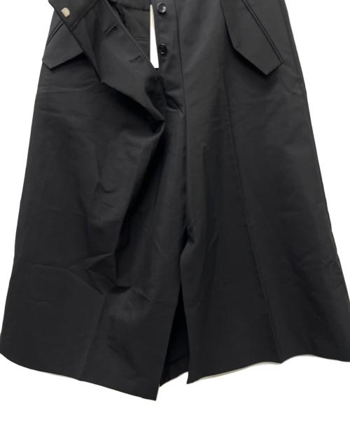 CINOH（チノ）CINOH (チノ) ASYMMETRIC PANTS ブラック サイズ:３６の古着・服飾アイテム