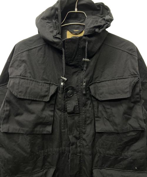 ミリタリージャケット（ミリタリージャケット）ミリタリージャケット (ミリタリージャケット) ミリタリージャケット ブラック サイズ:Ｌの古着・服飾アイテム