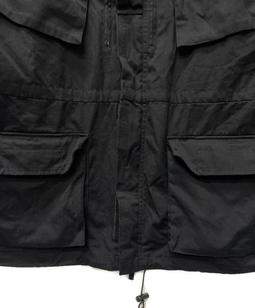 ミリタリージャケット（ミリタリージャケット）ミリタリージャケット (ミリタリージャケット) ミリタリージャケット ブラック サイズ:Ｌの古着・服飾アイテム