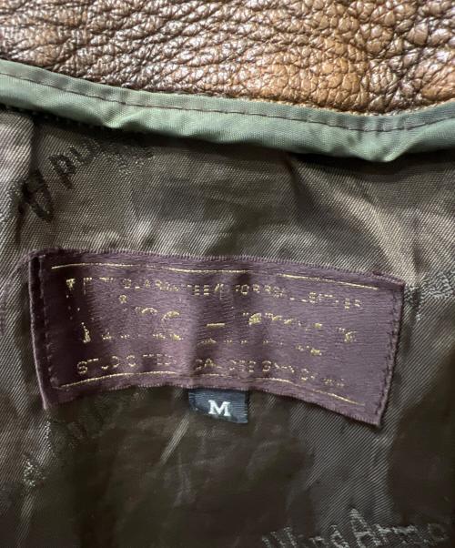 Wind Armor（ウィンドアーマー）Wind Armor (ウィンドアーマー) ラムレザージャケット ブラウン サイズ:Ｍの古着・服飾アイテム