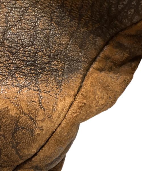 Wind Armor（ウィンドアーマー）Wind Armor (ウィンドアーマー) ラムレザージャケット ブラウン サイズ:Ｍの古着・服飾アイテム