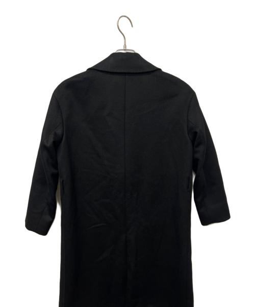 23区（ニジュウサンク）23区 (ニジュウサンク) 羊毛コート ブラック サイズ:３６の古着・服飾アイテム