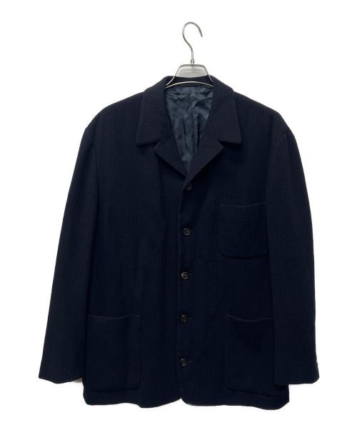 HERMES（エルメス）HERMES (エルメス) ウールジャケット ネイビー サイズ:５２の古着・服飾アイテム