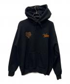 KEBOZ×GIANTSケボズ×ジャイアンツ）の古着「プルオーバーパーカー」｜ブラック×オレンジ