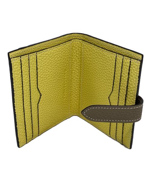 bonaventura（ボナベンチュラ）bonaventura (ボナベンチュラ) 2つ折り財布 ベージュの古着・服飾アイテム