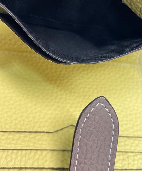 bonaventura（ボナベンチュラ）bonaventura (ボナベンチュラ) 2つ折り財布 ベージュの古着・服飾アイテム